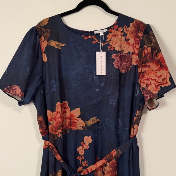 NWT Baltic Born Maxi Dress Floral with Side Slit Womens sz 2X - Picture 8 of 16